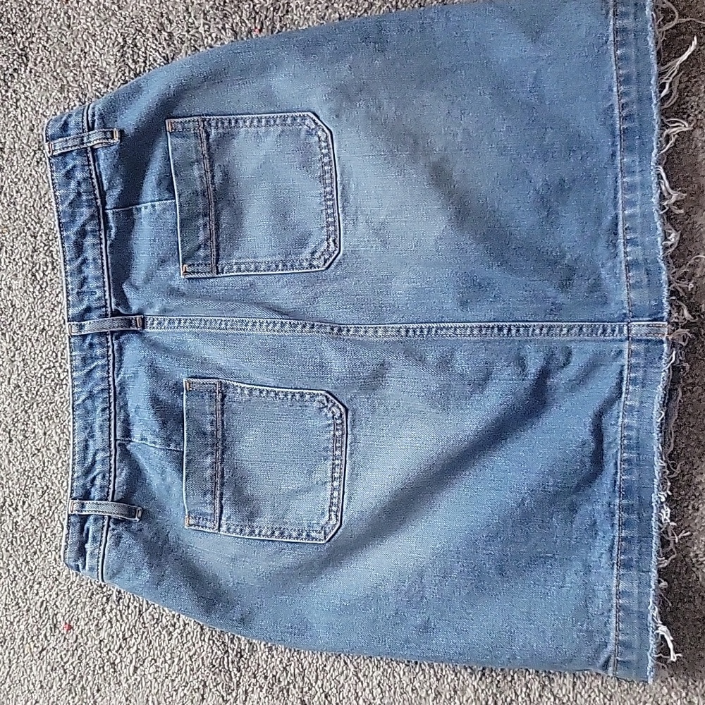 Ann Taylor Loft Denim Jean Skirt Size 4 - Picture 3 of 5